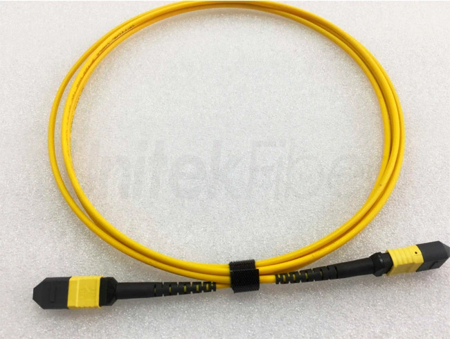 Best Selling MTP MPO Fiber Cable|24 Cores MTP Connector Trunk Cable OS2 Yellow 3M LSZH