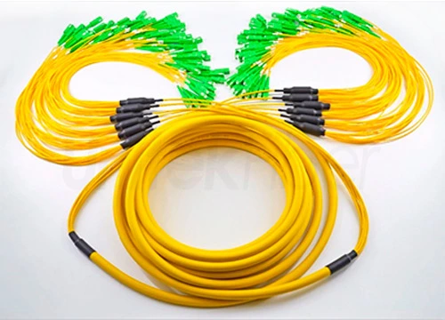 ftth cable fiber optical trunk cable 72 cores single mode yellow ofnp 4