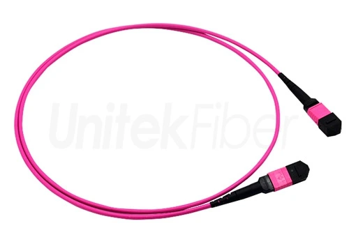 MTP MPO Fiber Cable|High Density Fiber Trunk Cable Multimode PC 50/125um OM4 12 24 core OFNP