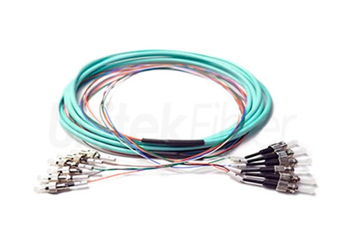 High Quality FC-ST Custom Pre-terminated Bulk Fiber Optic Jumper OM3 G652D G657 10G