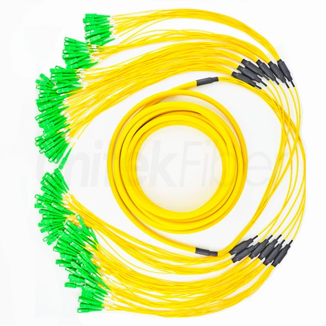 ftth cable fiber optical trunk cable 72 cores single mode yellow ofnp 3