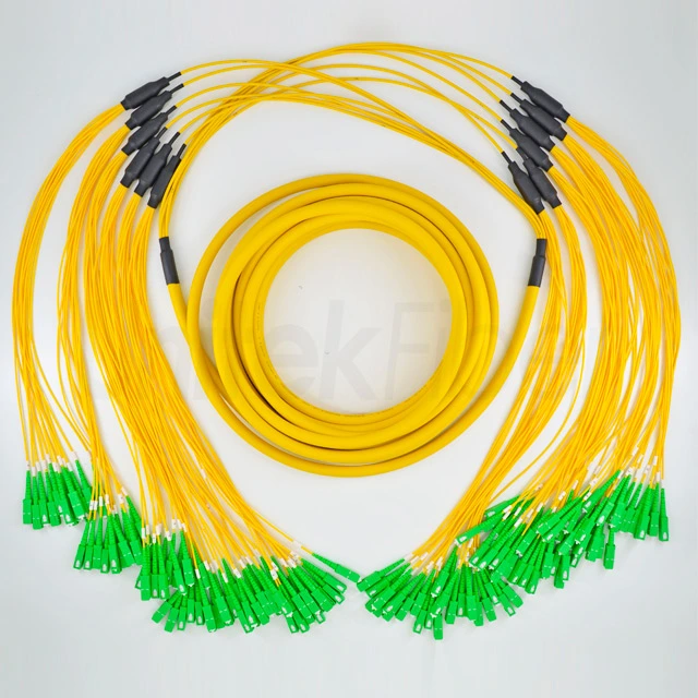 ftth cable fiber optical trunk cable 72 cores single mode yellow ofnp