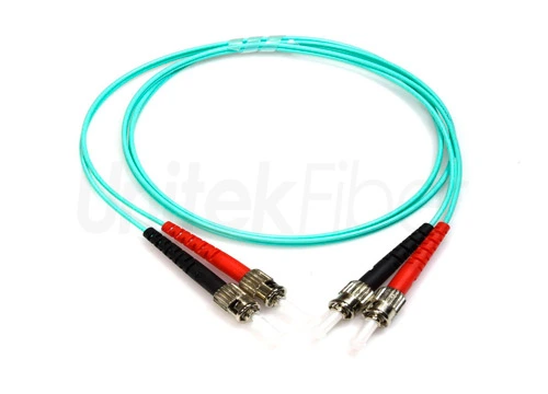 Fiber Optical Patchcord|ST/PC-ST/PC Fiber Jumper Multi-mode OM3 Duplex 3.0mm PVC-OFNR