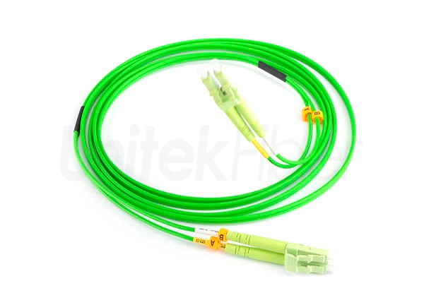 lc lc fiber optic patch cord om5 duplex green 1m 3
