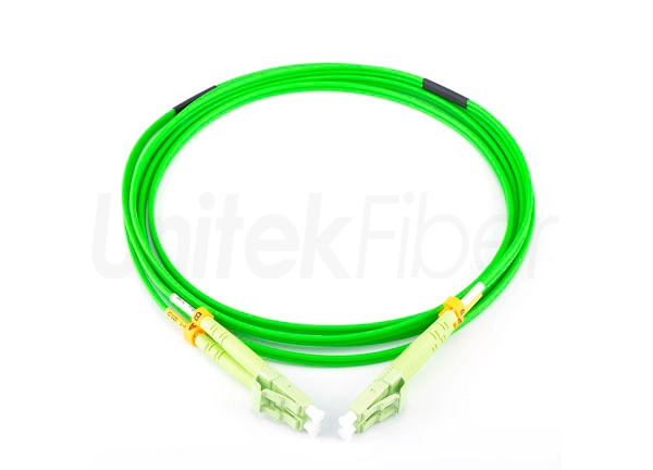 lc lc fiber optic patch cord om5 duplex green 1m 4