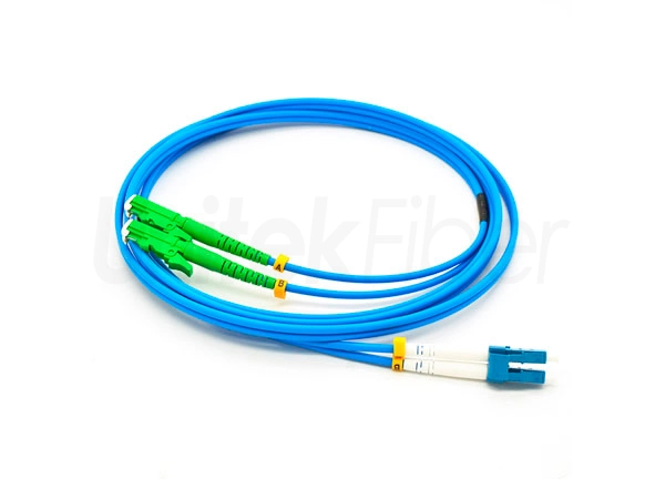 e2000 apc lc upc armored fiber optic jumper single mode g657a2 pvc 1m 3