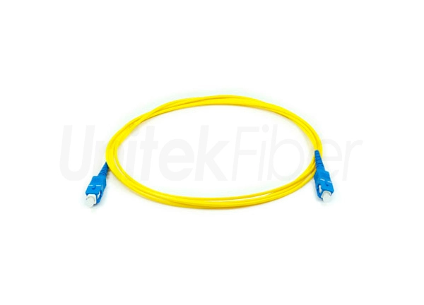 Patchcord SC/UPC-SC/UPC Fiber Optic Jumper Cables Simplex OS2 9/125um G657B Fiber 3.0mm