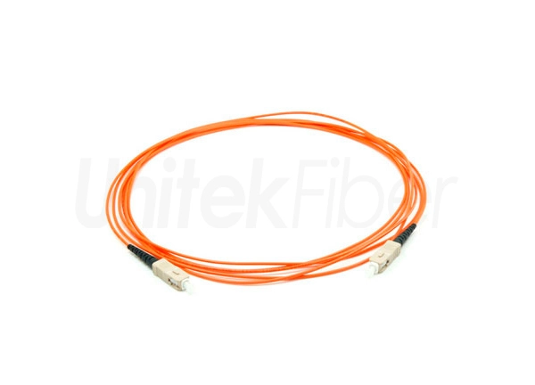 Fiber Optic Patch Cord SC/UPC-SC/UPC Simplex Jumper Cables 50/125um OM2 2.0mm