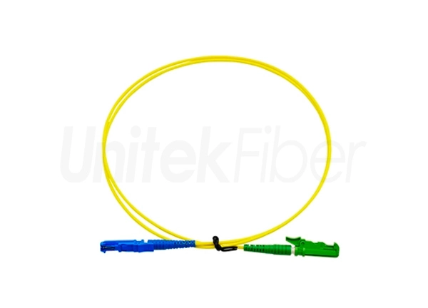 Fiber Optic Patch Cord E2000APC-E2000UPC SM G652 G657 Simplex Corning Fiber 2.0mm LSZH