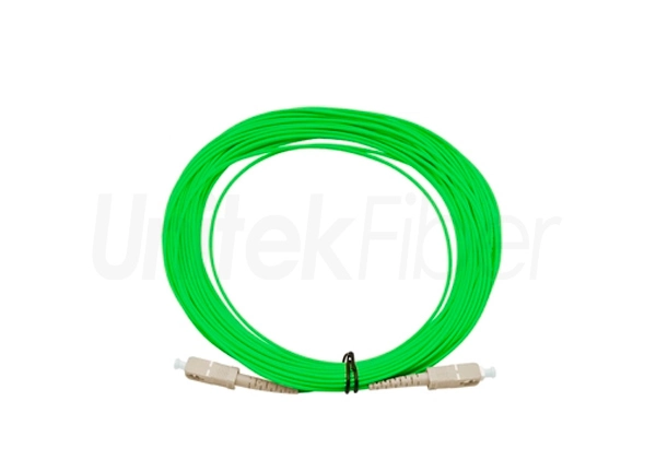 Fiber Optic Patch Cord Simplex Multimode OM5 SC-SC PC G657A1 50125um Corning Fiber 2.0mm PVC