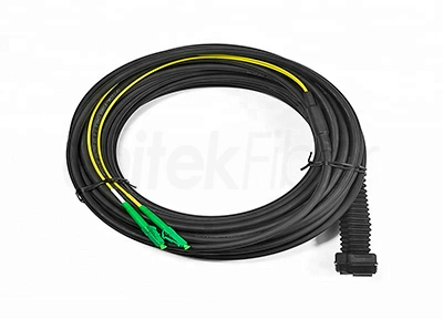 FTTA Outdoor NSN Fiber Optic Patchcord Assemblies Duplex LC Connectors