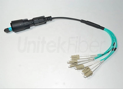 MPO MTP IPFX Waterproof Fiber Optical Patchcord Compatible with Fullaxs Connector