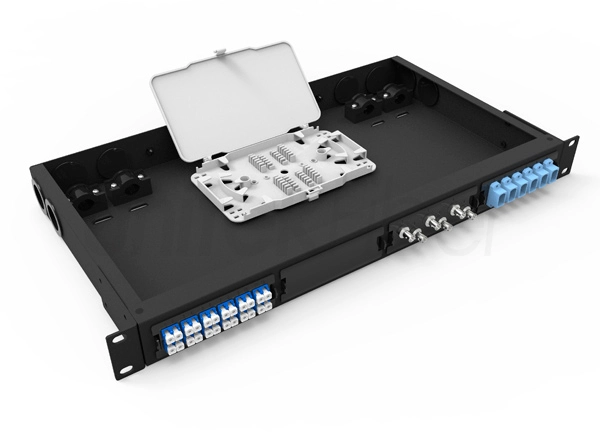 Fixed Fiber Optical Patch Panel 96cores LC Adapter Duplex for High Density Network Solution