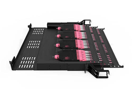 High Density MPO & MTP Fiber Optical Patch Panel 1U 144 Cores Terminal Box for Data Room