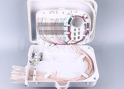 outdoor water proof ftth distribution terminal box 24 ports