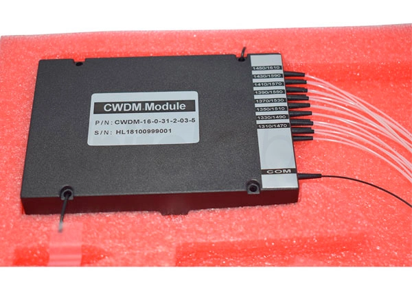 16 Channel Dual Fiber CWDM Mux Demux Fiber Optic Multiplexer Transmission Equipment