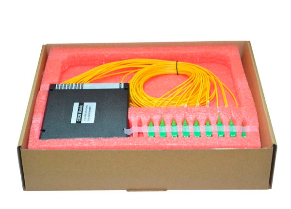 16CH Single Fiber CWDM Mux Demux 1310-1610nm with 2.0mm SC/APC Pigtails