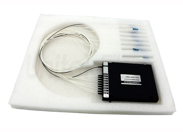 9 Channel CWDM Coarse Wavelength Division Multiplexing 1270-1610nm Fiber Optic Communication Equipment