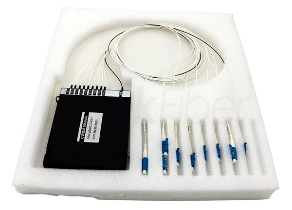 9 Channel CWDM Coarse Wavelength Division Multiplexing 1270-1610nm Fiber Optic Communication Equipment