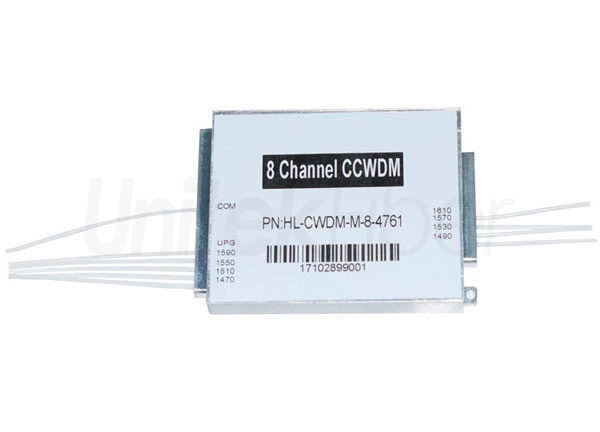 High Channel Isolation 8CH Compact Mini CWDM Module CCWDM Mux Demux