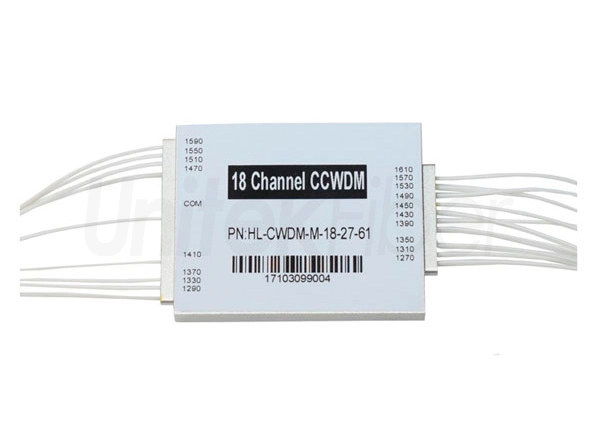 Rack Mount Mini Optical Compact CWDM Module 18 Channel CCWDM With LC Pigtail