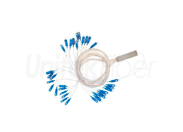 High Quality Passive Network Mini PLC Fiber Optical Splitter 1x32 SC Connector
