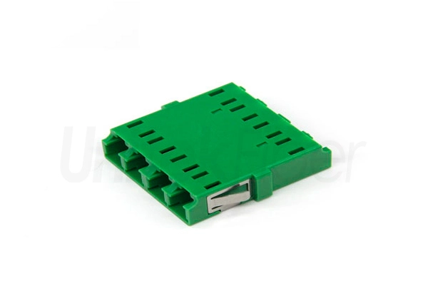 High Quality FTTH SM Quad LC APC to LC/APC Fiber Optic Adapter with Zirconia Ceramic Ferrule