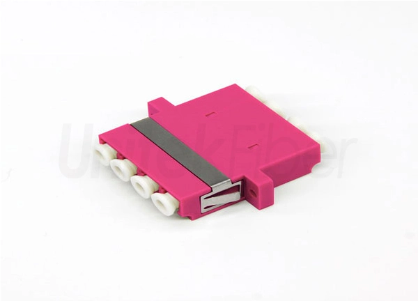 LC Female to LC Female 40GB OM4 Network Fiber Optical Adapter Erica Violet