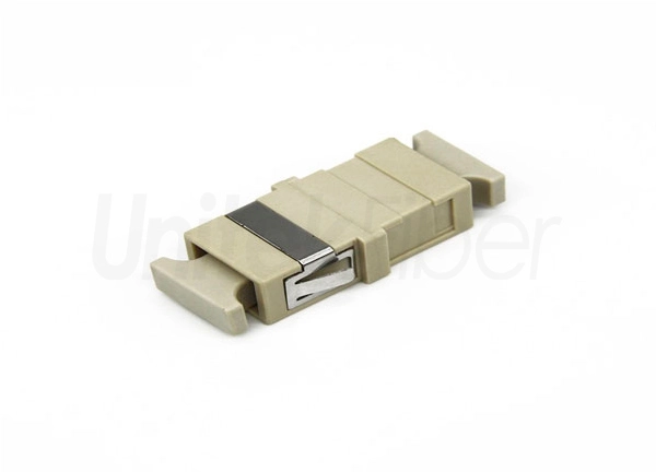 High Quality SC Optical Fiber Adapter OM2 Without Flange