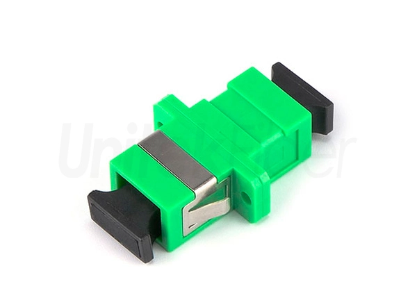 SC APC to SC APC SM Simplex Fiber Optic Adapter 0.2dB