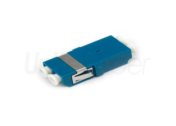 LC/UPC to LC/UPC DX SM Femela Optic Fiber Adapter No Flange Optical Coupler