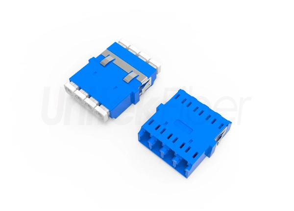Self-developed Fiber Optic Adapter LC APC UPC Flangeless Quad