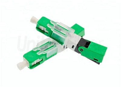 terminate fiber lc connector