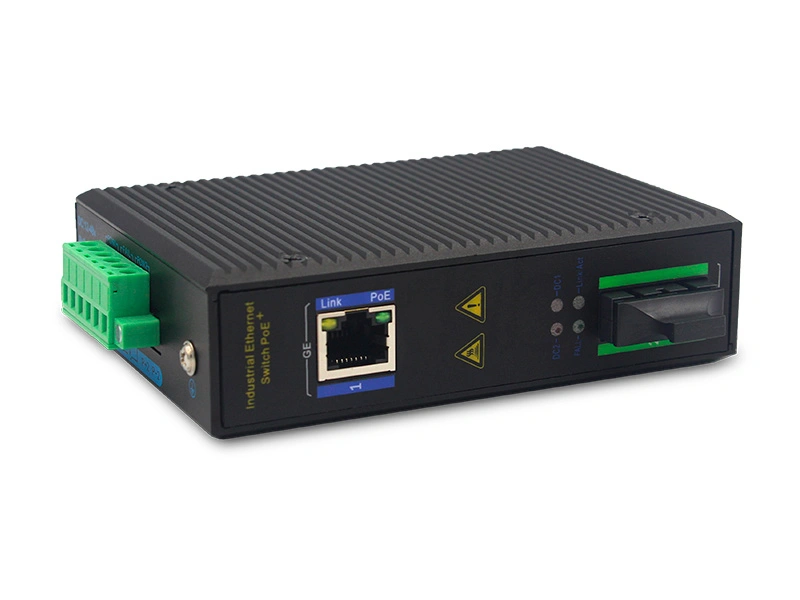 1 Optical Port 1 Electric Port Non-managed Gigabit Industrial-grade 1000M PoE Ethernet Switch