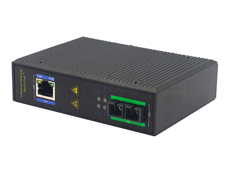 1 Optical Port 1 Electric Port Non-managed Gigabit Industrial-grade 1000M PoE Ethernet Switch