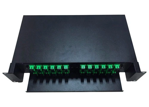 Rack Mounted Fiber Optic Patch Panel