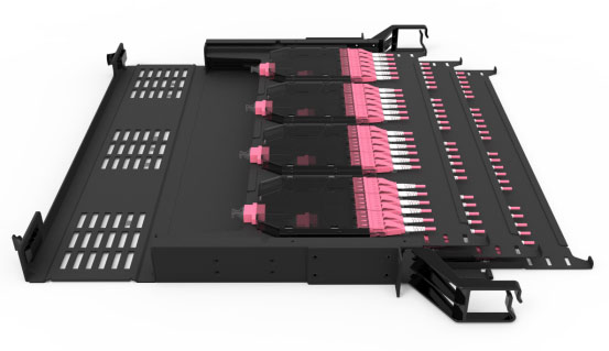 144 Cores Fiber Optic Patch Panel