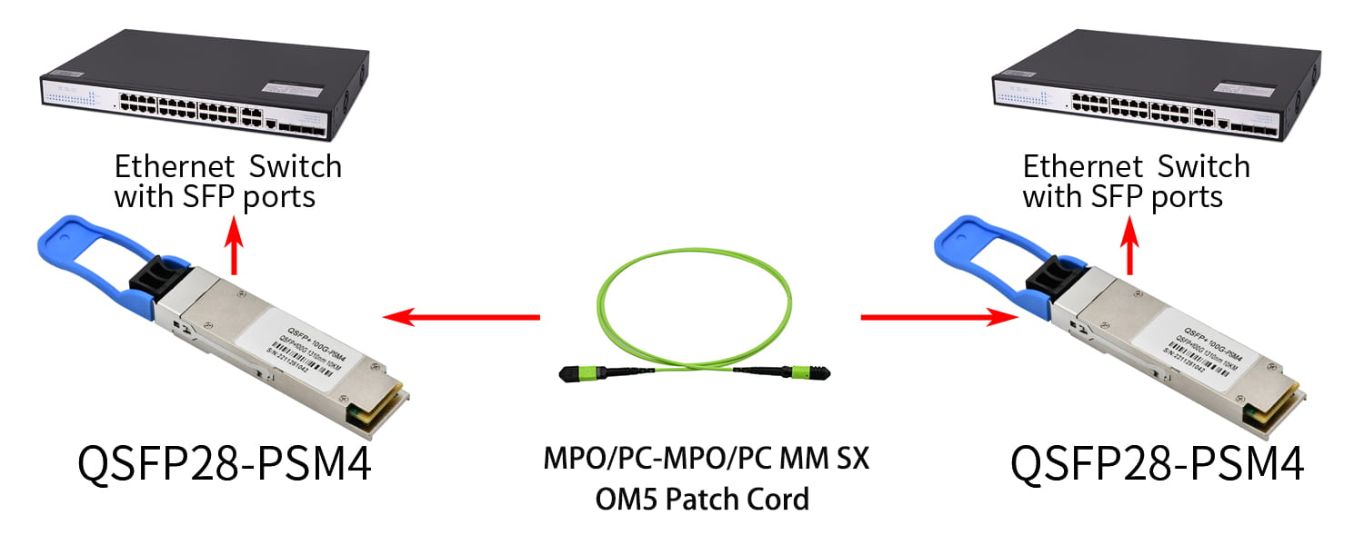 MTP MPO Fiber Cable|FTTH Female MPO/MTP Fiber Jumper 8 12 24 Core MM OM5 3.0mm LSZH