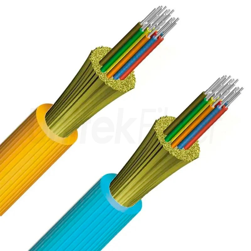 Outdoor Fiber Optical Cable|Air Blowing Micro Cable Non-metal SM Central Loose Tube 4 8 16 Core HDPE