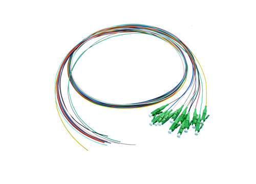 fiber optic pigtail12 core lc apc single mode g657a1 0