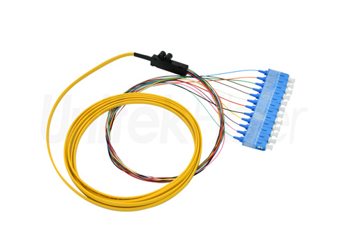 fiber optic pigtailmulti color 6 12 cores 0