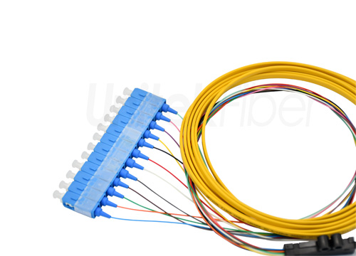 fiber optic pigtailmulti color 6 12 cores 0