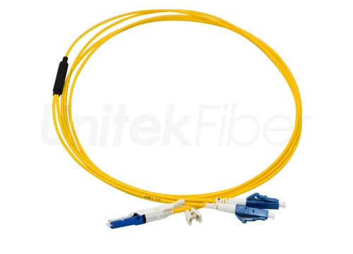 Fiber Optic Patch Cable|Single Mode 9/125um G657A1 Duplex LC-CS Optical Jumper Corning Fiber LSZH