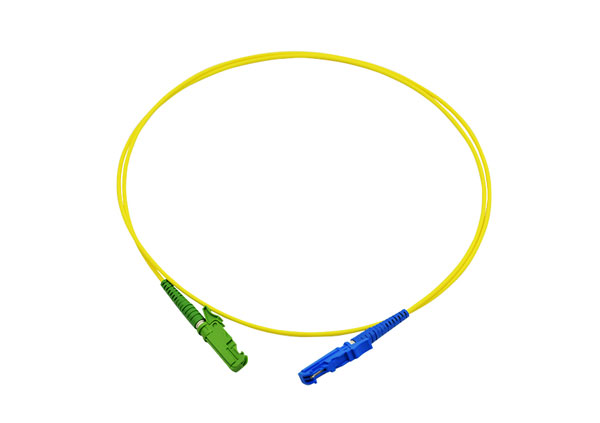 Fiber Optic Patch Cord|Simplex SM G657A1 E2000/APC-E2000/UPC Fiber Optic Jumper LSZH 1m