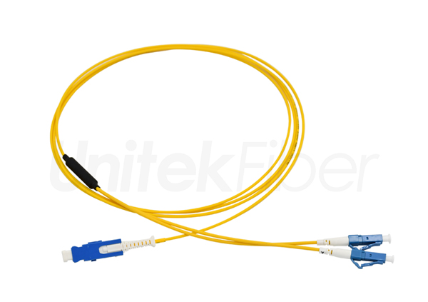 fiber optic patch cableduplex lc sn sm g657 uniboot 1