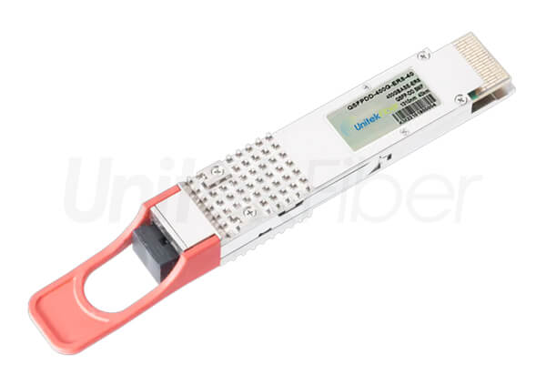 Optical Transceiver Module|QSFP-DD 400G ER8 SMF 1310nm 40km Fiber Transceiver PAM4 Duplex LC