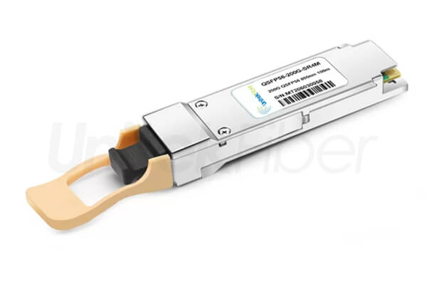 Optical Transceiver Module|QSFP56 200G LR4 10km SMF 1310nm Fiber Transceiver Duplex LC