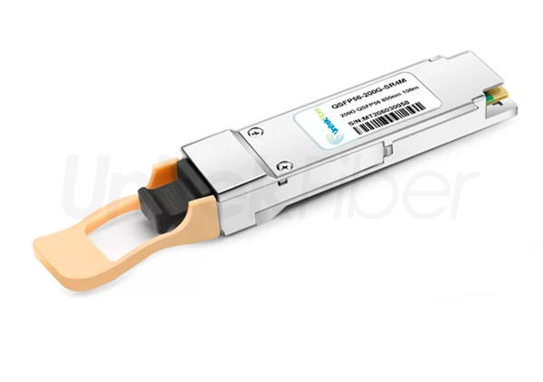 Optical Transceiver Module|QSFP56 200G SR4 850nm 100m MPO Fiber Optic Transceiver