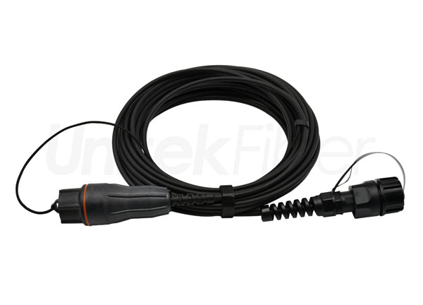 Fiber Optic Patch Cable|FTTA Outdoor Waterproof SM G657A2 FULLAXS Duplex LC-ODVA 5.0MM LSZH Fiber Optic Patch Cord