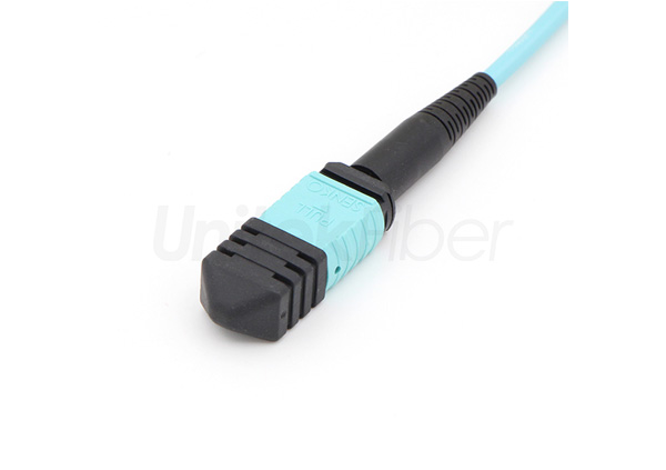 MPO/MTP Fiber Cable|Fiber Optic Patch Cord MPO/MTP-12*LC Duplex 24 Cores Multi-mode OM3 OFNP|LSZH